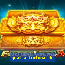 qual a fortuna de raiam santos